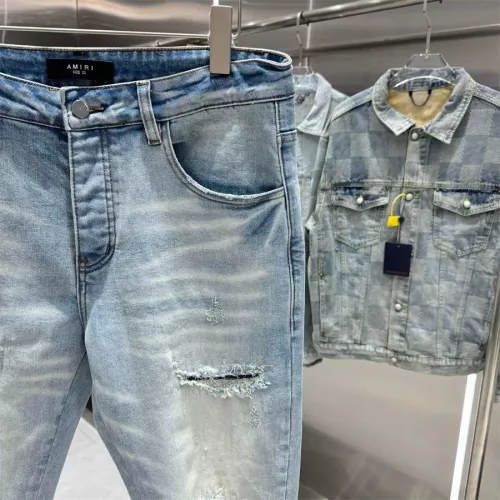Cheap Amiri Jeans For Men #1328513 Replica Wholesale [$72.00 USD] [ITEM#1328513] on Replica Amiri Jeans