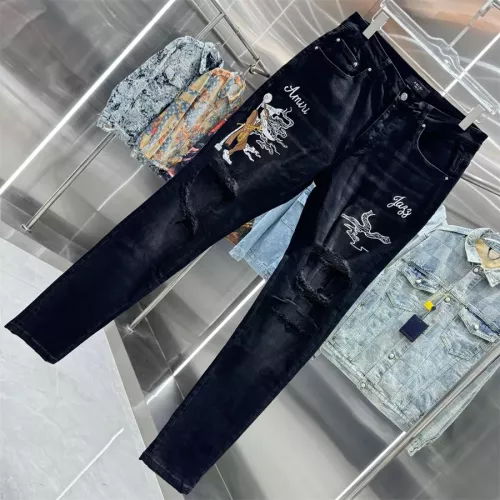 Cheap Amiri Jeans For Men #1328515 Replica Wholesale [$72.00 USD] [ITEM#1328515] on Replica Amiri Jeans