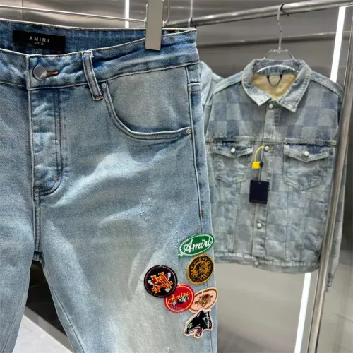 Cheap Amiri Jeans For Men #1328519 Replica Wholesale [$72.00 USD] [ITEM#1328519] on Replica Amiri Jeans
