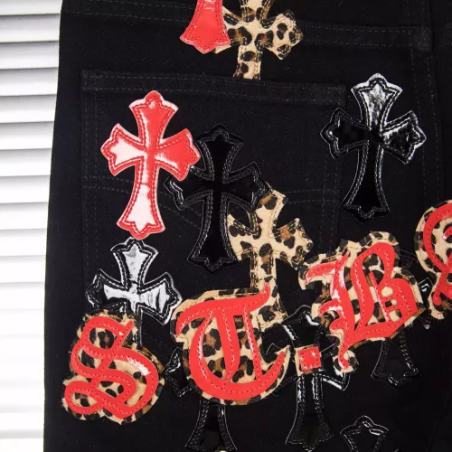 Cheap Chrome Hearts Jeans For Men #1328545 Replica Wholesale [$72.00 USD] [ITEM#1328545] on Replica Chrome Hearts Jeans