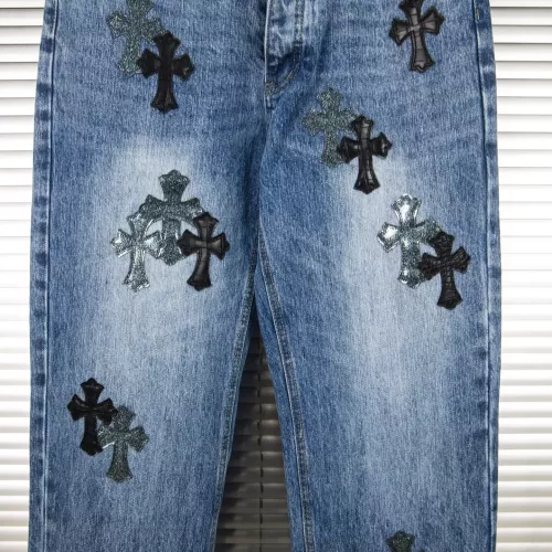 Cheap Chrome Hearts Jeans For Men #1328546 Replica Wholesale [$72.00 USD] [ITEM#1328546] on Replica Chrome Hearts Jeans