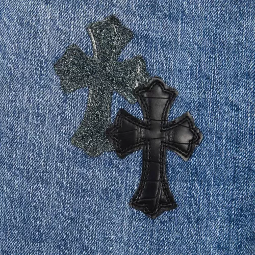 Cheap Chrome Hearts Jeans For Men #1328546 Replica Wholesale [$72.00 USD] [ITEM#1328546] on Replica Chrome Hearts Jeans