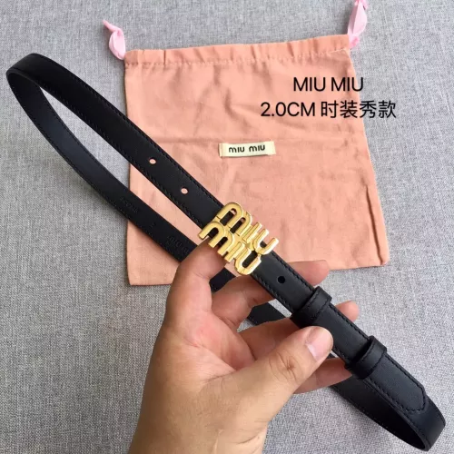 MIU MIU AAA Quality Belts In 2.0cm For Women #1328553