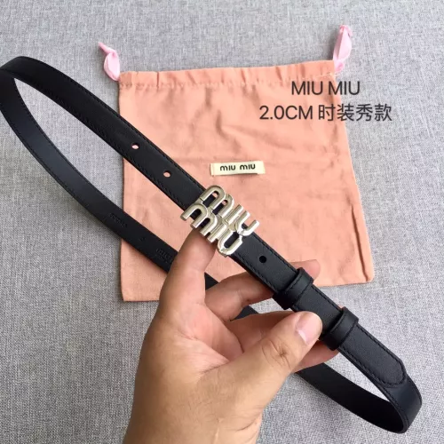 MIU MIU AAA Quality Belts In 2.0cm For Women #1328554