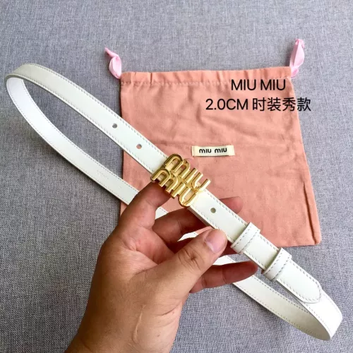 MIU MIU AAA Quality Belts In 2.0cm For Women #1328556