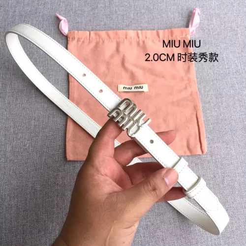 MIU MIU AAA Quality Belts In 2.0cm For Women #1328557