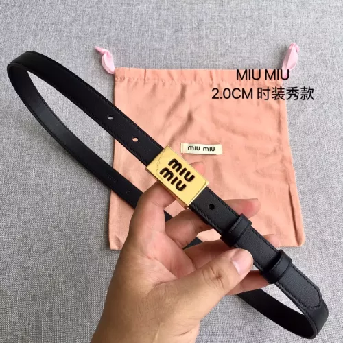 MIU MIU AAA Quality Belts In 2.0cm For Women #1328563