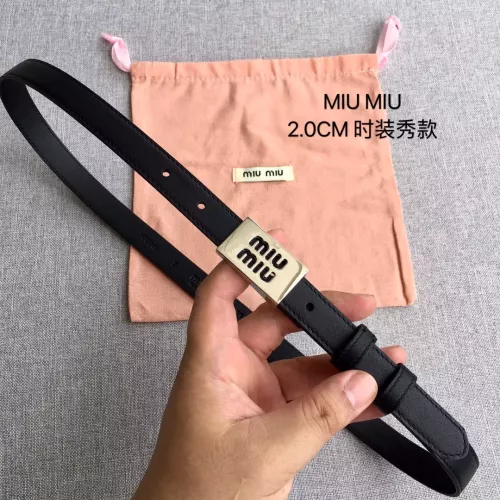 MIU MIU AAA Quality Belts In 2.0cm For Women #1328564