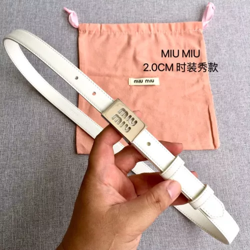 MIU MIU AAA Quality Belts In 2.0cm For Women #1328568