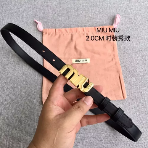 MIU MIU AAA Quality Belts In 2.0cm For Women #1328573