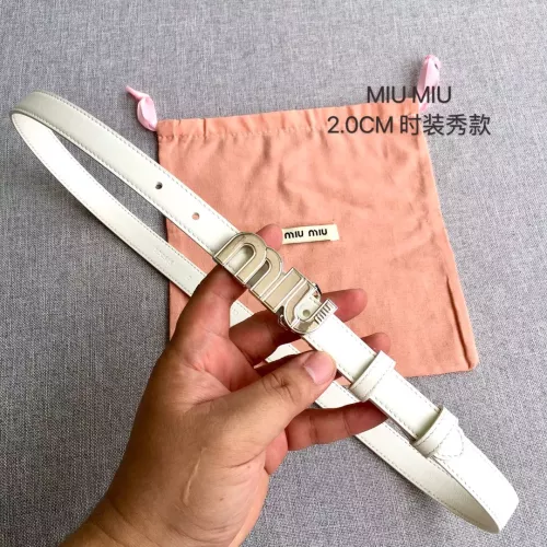 MIU MIU AAA Quality Belts In 2.0cm For Women #1328577