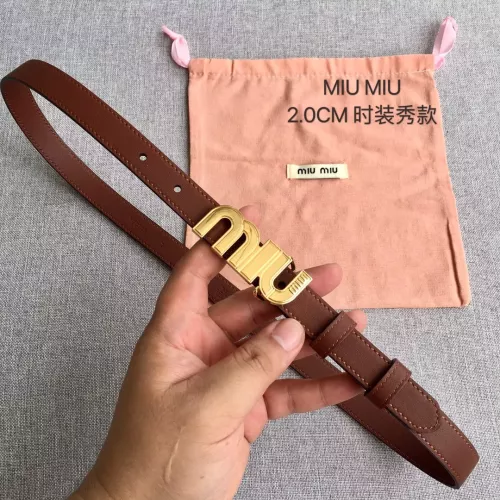 MIU MIU AAA Quality Belts In 2.0cm For Women #1328579