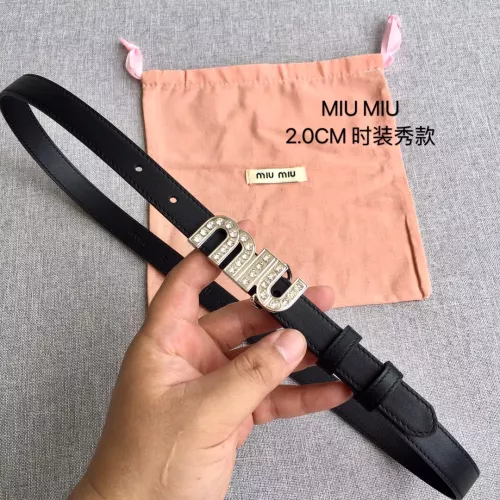 MIU MIU AAA Quality Belts In 2.0cm For Women #1328584