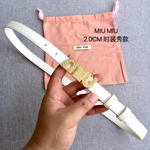 MIU MIU AAA Quality Belts In 2.0cm For Women #1328585