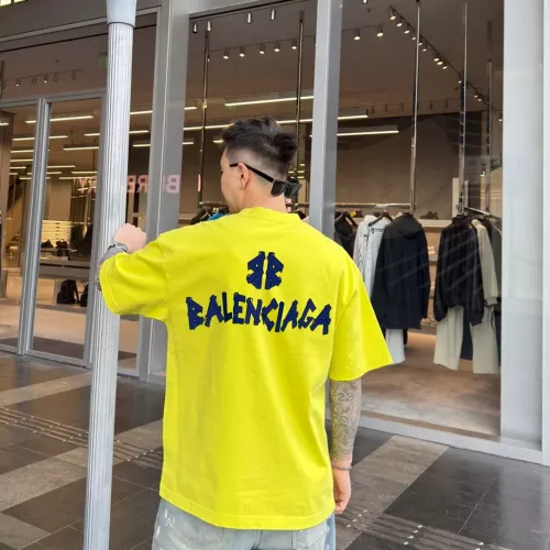 Cheap Balenciaga T-Shirts Short Sleeved For Unisex #1328684 Replica Wholesale [$88.00 USD] [ITEM#1328684] on Replica Balenciaga T-Shirts
