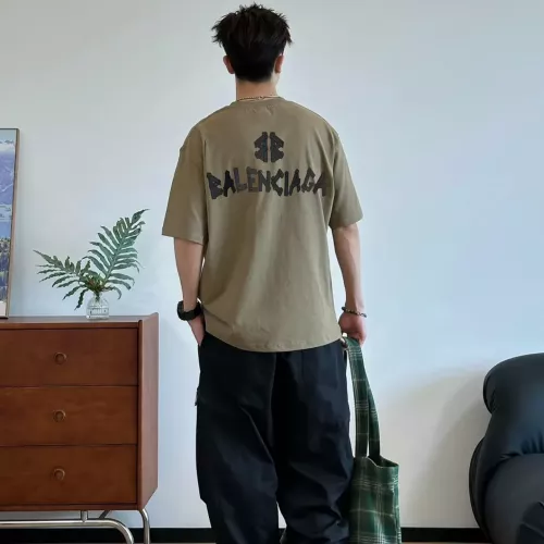 Cheap Balenciaga T-Shirts Short Sleeved For Unisex #1328687 Replica Wholesale [$88.00 USD] [ITEM#1328687] on Replica Balenciaga T-Shirts