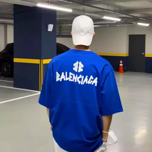 Cheap Balenciaga T-Shirts Short Sleeved For Unisex #1328688 Replica Wholesale [$88.00 USD] [ITEM#1328688] on Replica Balenciaga T-Shirts