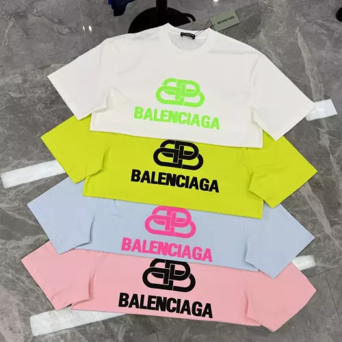 Cheap Balenciaga T-Shirts Short Sleeved For Unisex #1328699 Replica Wholesale [$88.00 USD] [ITEM#1328699] on Replica Balenciaga T-Shirts