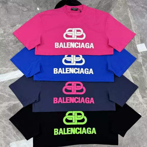 Cheap Balenciaga T-Shirts Short Sleeved For Unisex #1328700 Replica Wholesale [$88.00 USD] [ITEM#1328700] on Replica Balenciaga T-Shirts
