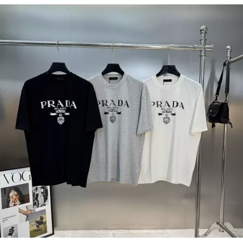 Cheap Prada T-Shirts Short Sleeved For Unisex #1328710 Replica Wholesale [$85.00 USD] [ITEM#1328710] on Replica Prada T-Shirts