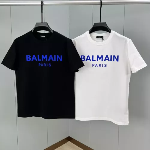 Cheap Balmain T-Shirts Short Sleeved For Unisex #1328716 Replica Wholesale [$68.00 USD] [ITEM#1328716] on Replica Balmain T-Shirts