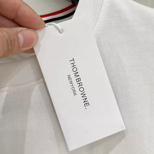 Cheap Thom Browne TB T-Shirts Short Sleeved For Unisex #1328746 Replica Wholesale [$85.00 USD] [ITEM#1328746] on Replica Thom Browne TB T-Shirts