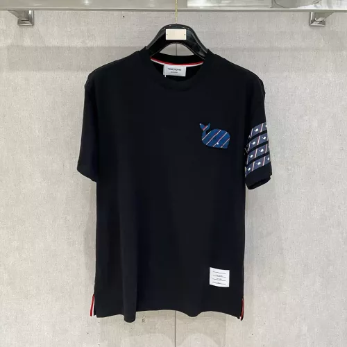 Cheap Thom Browne TB T-Shirts Short Sleeved For Unisex #1328747 Replica Wholesale [$85.00 USD] [ITEM#1328747] on Replica Thom Browne TB T-Shirts