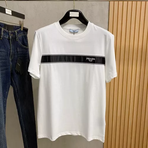 Cheap Prada T-Shirts Short Sleeved For Unisex #1328768 Replica Wholesale [$85.00 USD] [ITEM#1328768] on Replica Prada T-Shirts