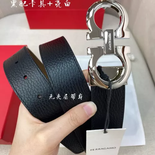 Cheap Salvatore Ferragamo AAA Quality Belts In 3.5cm For Men #1328808 Replica Wholesale [$56.00 USD] [ITEM#1328808] on Replica Salvatore Ferragamo AAA Quality Belts
