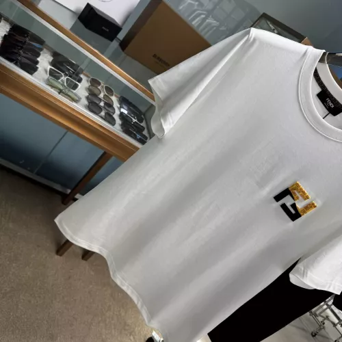 Cheap Fendi T-Shirts Short Sleeved For Unisex #1328840 Replica Wholesale [$82.00 USD] [ITEM#1328840] on Replica Fendi T-Shirts