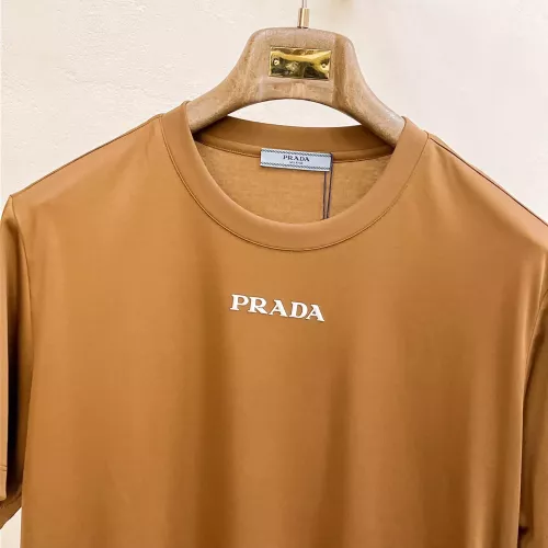 Cheap Prada T-Shirts Short Sleeved For Men #1328849 Replica Wholesale [$88.00 USD] [ITEM#1328849] on Replica Prada T-Shirts