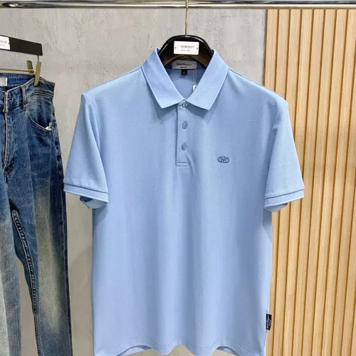 Salvatore Ferragamo T-Shirts Short Sleeved For Men #1328885