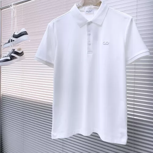 Salvatore Ferragamo T-Shirts Short Sleeved For Men #1328887
