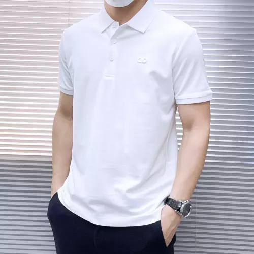 Cheap Salvatore Ferragamo T-Shirts Short Sleeved For Men #1328887 Replica Wholesale [$100.00 USD] [ITEM#1328887] on Replica Salvatore Ferragamo T-Shirts