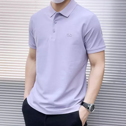 Cheap Salvatore Ferragamo T-Shirts Short Sleeved For Men #1328888 Replica Wholesale [$100.00 USD] [ITEM#1328888] on Replica Salvatore Ferragamo T-Shirts