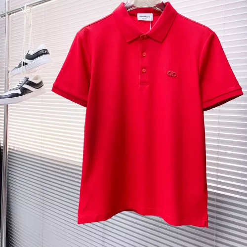 Salvatore Ferragamo T-Shirts Short Sleeved For Men #1328890