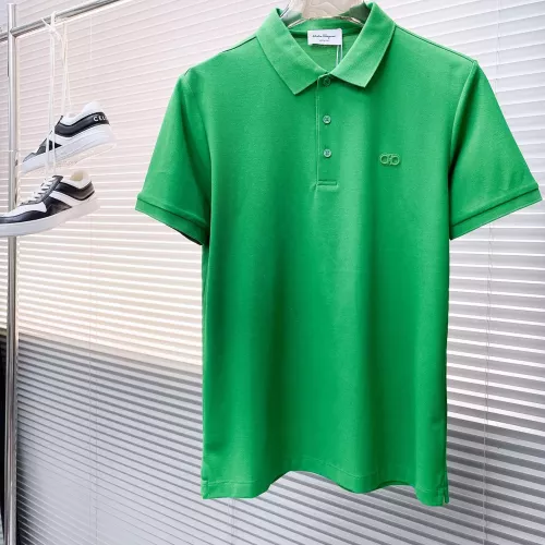 Salvatore Ferragamo T-Shirts Short Sleeved For Men #1328891