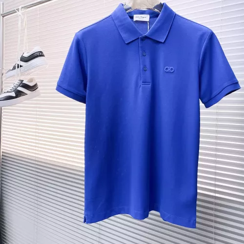 Salvatore Ferragamo T-Shirts Short Sleeved For Men #1328892