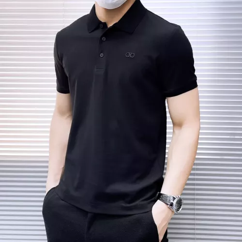 Cheap Salvatore Ferragamo T-Shirts Short Sleeved For Men #1328893 Replica Wholesale [$100.00 USD] [ITEM#1328893] on Replica Salvatore Ferragamo T-Shirts