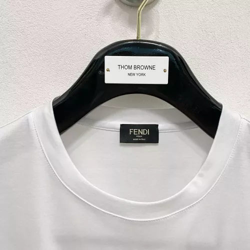 Cheap Fendi T-Shirts Short Sleeved For Men #1328930 Replica Wholesale [$100.00 USD] [ITEM#1328930] on Replica Fendi T-Shirts