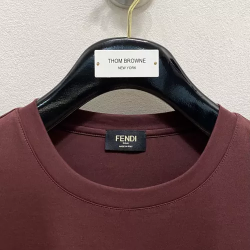 Cheap Fendi T-Shirts Short Sleeved For Men #1328931 Replica Wholesale [$100.00 USD] [ITEM#1328931] on Replica Fendi T-Shirts