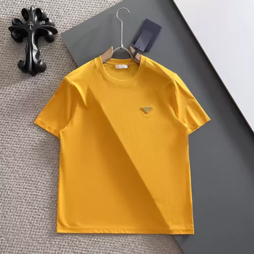 Prada T-Shirts Short Sleeved For Men #1329155