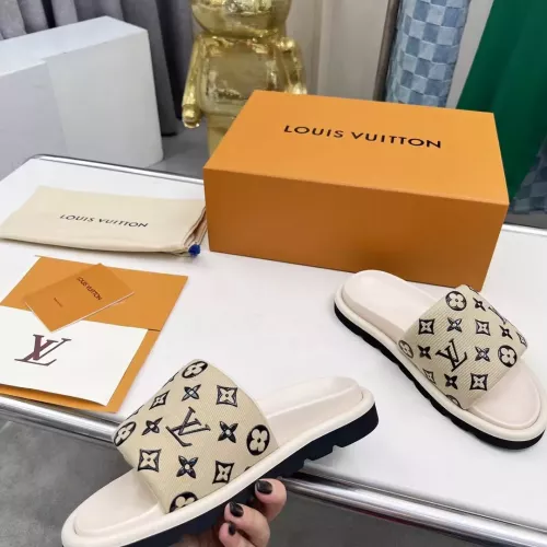 Cheap Louis Vuitton Slippers For Men #1329161 Replica Wholesale [$82.00 USD] [ITEM#1329161] on Replica Louis Vuitton Slippers