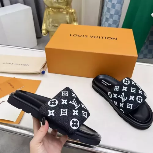 Cheap Louis Vuitton Slippers For Women #1329164 Replica Wholesale [$82.00 USD] [ITEM#1329164] on Replica Louis Vuitton Slippers