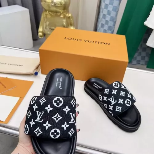 Cheap Louis Vuitton Slippers For Men #1329165 Replica Wholesale [$82.00 USD] [ITEM#1329165] on Replica Louis Vuitton Slippers