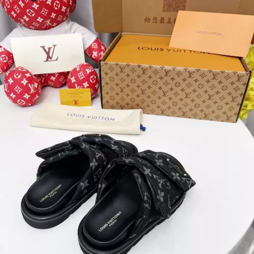 Cheap Louis Vuitton Slippers For Women #1329169 Replica Wholesale [$82.00 USD] [ITEM#1329169] on Replica Louis Vuitton Slippers
