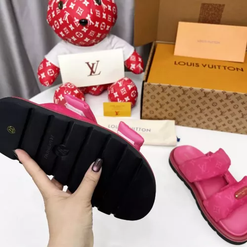 Cheap Louis Vuitton Slippers For Women #1329172 Replica Wholesale [$82.00 USD] [ITEM#1329172] on Replica Louis Vuitton Slippers