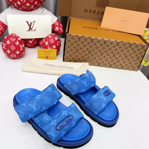 Cheap Louis Vuitton Slippers For Women #1329173 Replica Wholesale [$82.00 USD] [ITEM#1329173] on Replica Louis Vuitton Slippers