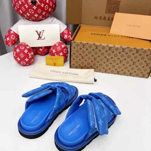 Cheap Louis Vuitton Slippers For Women #1329173 Replica Wholesale [$82.00 USD] [ITEM#1329173] on Replica Louis Vuitton Slippers