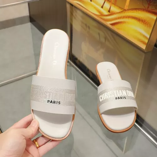 Cheap Christian Dior Slippers For Women #1329190 Replica Wholesale [$80.00 USD] [ITEM#1329190] on Replica Christian Dior Slippers